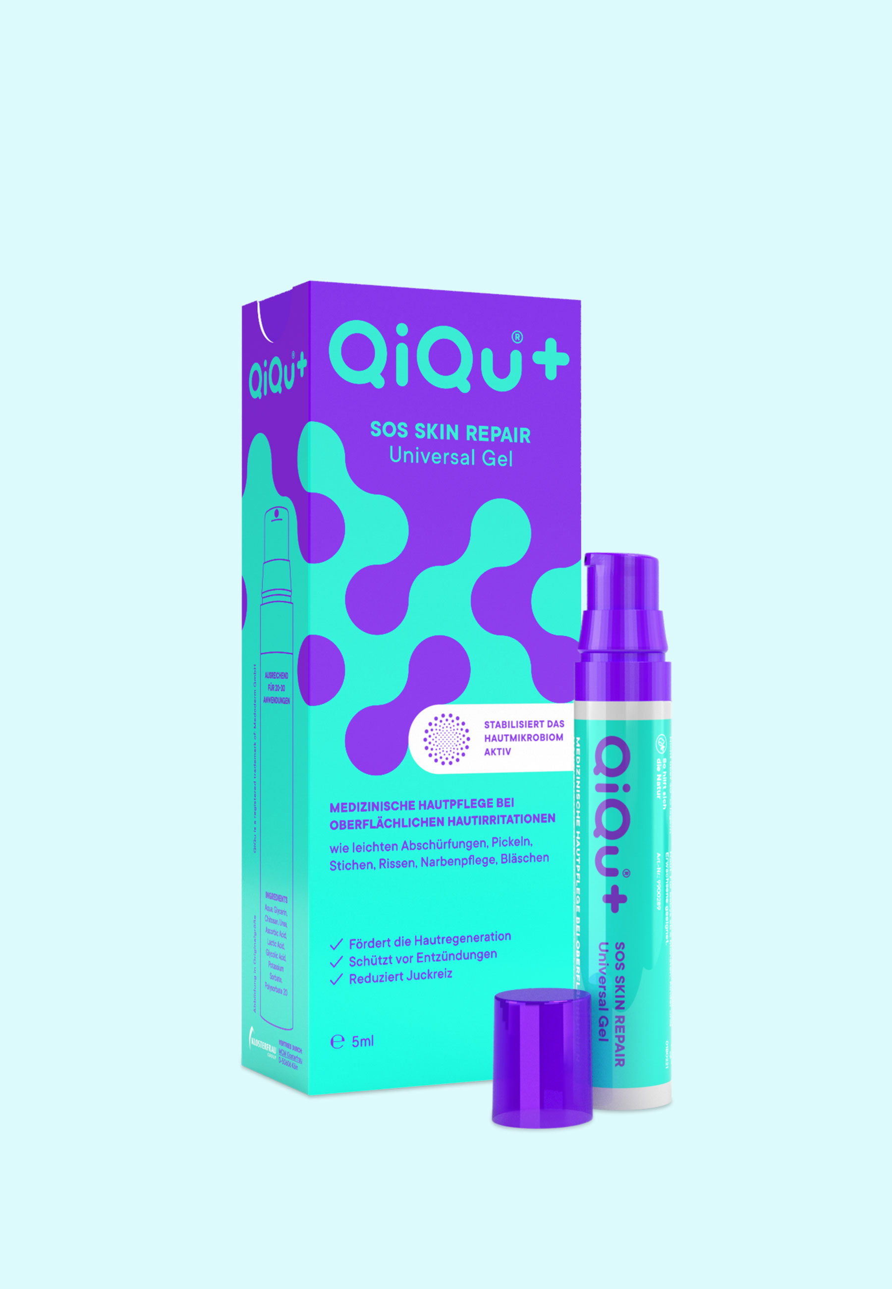 QiQu®+ Skin Repair Universal Gel 1x5ml image number 0